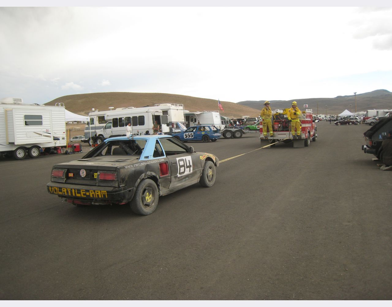 Illustration for article titled Brother, Can You Spare A Transmission? Broken Cars At The Goin' For Broken 24 Hours Of LeMons